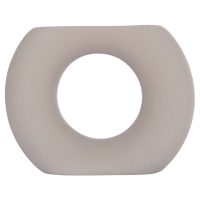 epitrapezio-keramiko-diakosmitiko-fb9464-2 ΕΠΙΤΡΑΠΕΖΙΟ ΚΕΡΑΜΙΚΟ ΔΙΑΚΟΣΜΗΤΙΚΟ ELLIPTO HM4646.03 ΓΚΡΙ ΜΑΤ 18x6,5x14Υεκ