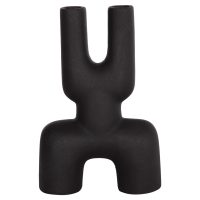 ΕΠΙΤΡΑΠΕΖΙΟ ΚΕΡΑΜΙΚΟ ΔΙΑΚΟΣΜΗΤΙΚΟ MANI HM4642.02 ΜΑΥΡΟ ΜΑΤ 15,5x6x23,5Υεκ