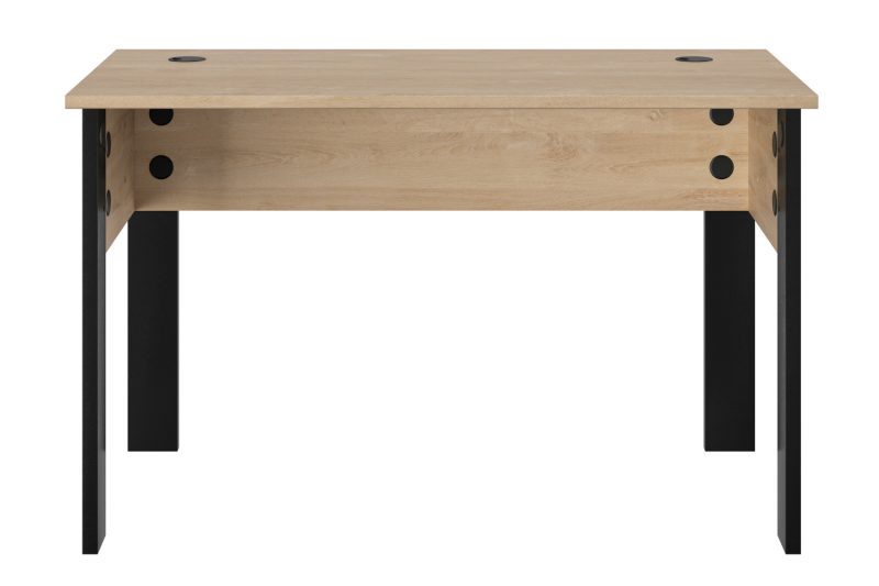 Faro γραφείο 136x80x74εκ. Blond Oak / Μαύρο