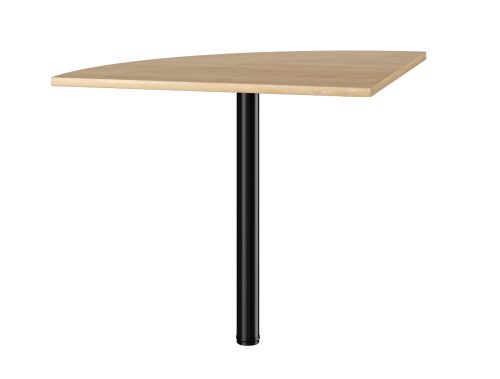 Faro σύνδεσμος γραφείων 80x80x74ek. Blond Oak / Μαύρο