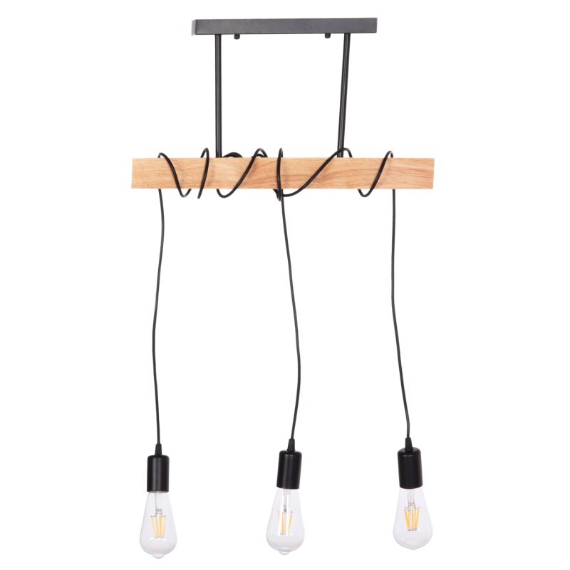 ΦΩΤΙΣΤΙΚΟ ΟΡΟΦΗΣ 3-ΦΩΤΟ VOLKS HM4658 ΜΕΤΑΛΛΟ-ΞΥΛΟ 49,5x5x134,5Υεκ.