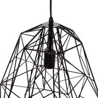 ΦΩΤΙΣΤΙΚΟ ΟΡΟΦΗΣ ΚΡΕΜΑΣΤΟ HM4066 ΜΑΥΡΟ ΜΕΤΑΛΛΙΚΟ ΚΑΠΕΛΟ 39x34x130Υεκ.