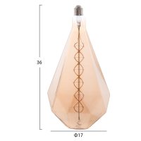 ΦΩΤΙΣΤΙΚΟ ΟΡΟΦΗΣ ΚΡΕΜΑΣΤΟ ΜΕ ΛΑΜΠΤΗΡΑ HM11933--ΣΧΟΙΝΙ 1m ΠΑΧΟΥΣ 2cm-ΝΤΟΥΙ Ε27