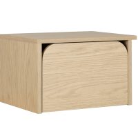 Galys κομοδίνο 44x34x27εκ. με ένα συρτάρι Rookwood Oak