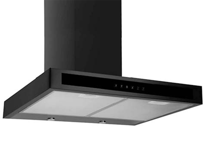 Απορροφητήρας Hyundai HHD25-T9662TBL/T με πλάτος 60cm και απορροφητική ισχύ 1000 m³/h - Black Glass Panel