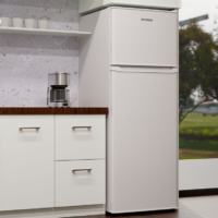 Ψυγείο δίπορτο Hyundai HRD23-3233W/NF No Frost, Χωρητικότητα 340L, Ενεργειακή Κλάση E και Ύψος 165cm