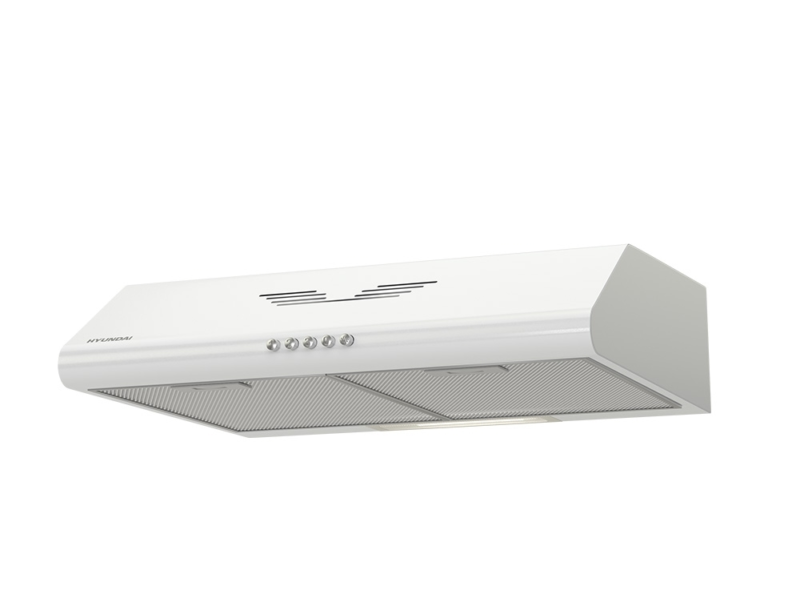 Απορροφητήρας Hyundai HHD25-SIM1/60W με πλάτος 60cm και απορροφητική ισχύ 280 m³/h - White