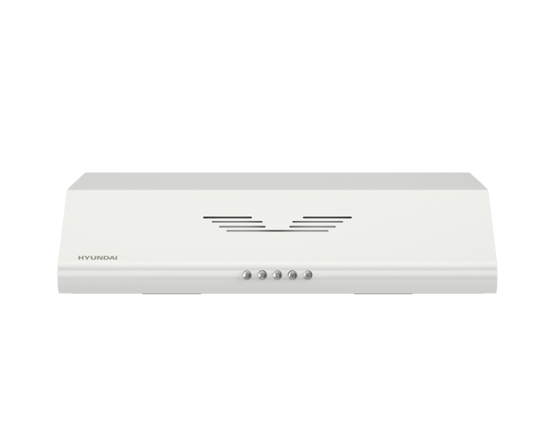 Απορροφητήρας Hyundai HHD25-SIM1/60W με πλάτος 60cm και απορροφητική ισχύ 280 m³/h - White