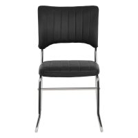 ΚΑΡΕΚΛΑ QUENTI HM1071.01 ΜΑΥΡΗ 47x54x84 εκ. 4τμχ