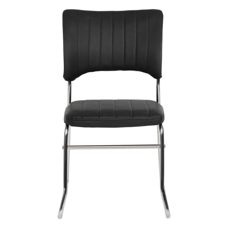 ΚΑΡΕΚΛΑ QUENTI HM1071.01 ΜΑΥΡΗ 47x54x84 εκ. 4τμχ