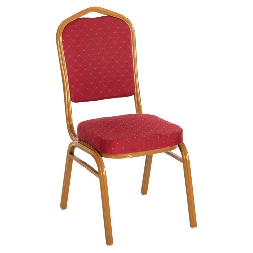 karekla-synedrioy-catering-metalliki-me- ΚΑΡΕΚΛΑ ΜΕΤΑΛΛΙΚΗ ΣΥΝΕΔΡΙΟΥ CATERING HILTON- ΜΠΟΡΝΤΟ ΥΦΑΣΜΑ HM0054.21 44x66x92,5Yεκ.