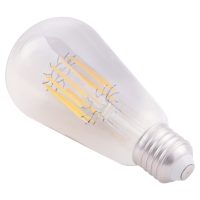 ΛΑΜΠΤΗΡΑΣ HM4189.03 LED FILAMENT 12W E27 2700K SMOKE