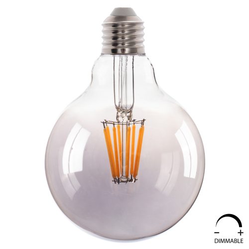 lamptiras-globo-led-filament-8w-e27-3000 ΛΑΜΠΤΗΡΑΣ GLOBO LED FILAMENT 8W E27 3000K ΦΙΜΕ DIMMABLE HM4050.03