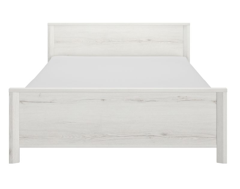 Lugano κρεβάτι ημίδιπλο 209x126x80εκ. ( για στρώμα 120x190 ή 120x200εκ. ) Whitewashed Oak Lugano κρεβάτι ημίδιπλο 209x126x80εκ. ( για στρώμα 120x190 ή 120x200εκ. ) Whitewashed Oak