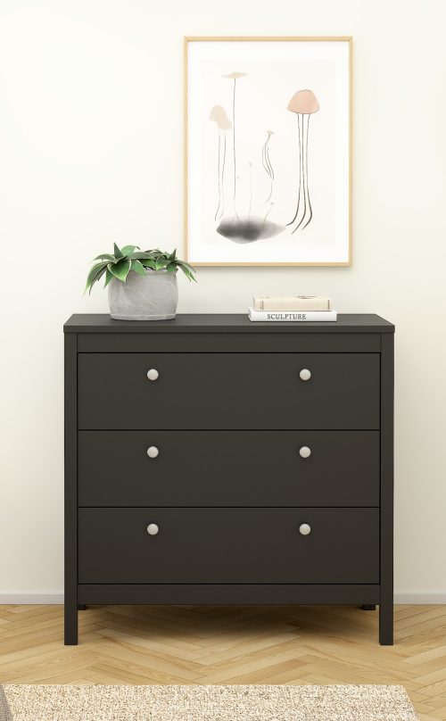 Madrid συρταριέρα με 3 συρτάρια 82