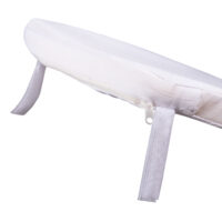 ΜΑΞΙΛΑΡΙ TIFFANYS HM8058.41FC ΜΕ ΥΦΑΣΜΑ WATER REPELLENT ΛΕΥΚΟ 43,5x40x3Υεκ.