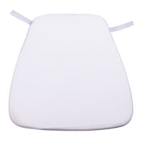 ΜΑΞΙΛΑΡΙ TIFFANYS HM8058.41FC ΜΕ ΥΦΑΣΜΑ WATER REPELLENT ΛΕΥΚΟ 43,5x40x3Υεκ.