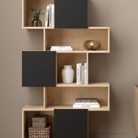 Maze βιβλιοθήκη με 3 ντουλάπια 95