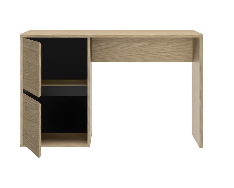 Nael γραφείο με δυο πόρτες  120x56x75εκ. Rookwood Oak