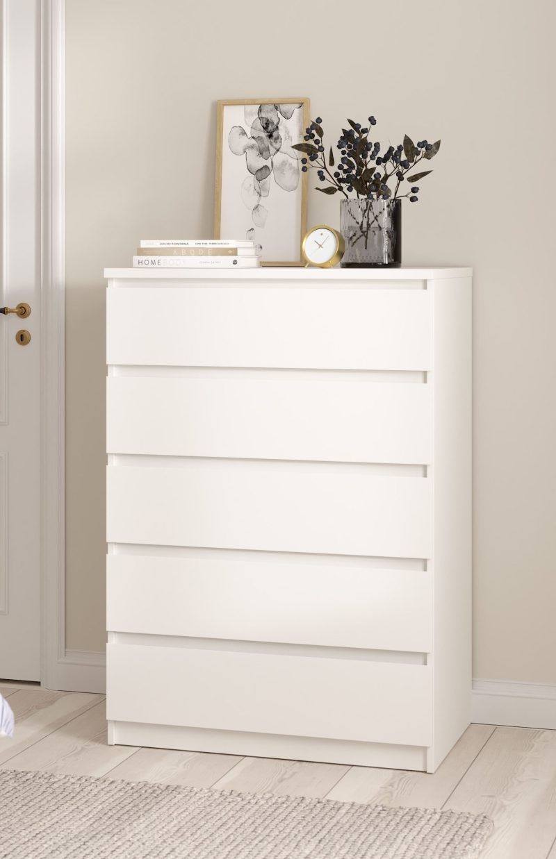 Naia συρταριέρα με 5 συρταριέρα 77x50x111 Naia συρταριέρα με 5 συρταριέρα 77x50x111