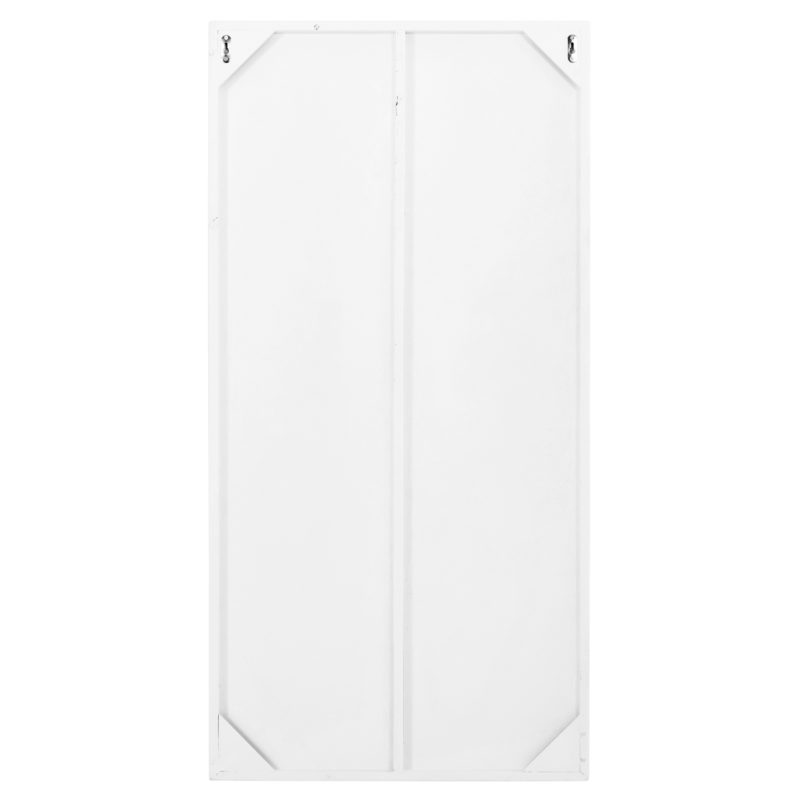 ΠΙΝΑΚΑΣ 3-ΠΤΥΧΟΣ WORLD MAP SANTORINI HM4504 MDF ΣΕ ΥΠΟΛΕΥΚΟ ΧΡΩΜΑ 180x4(πάχος)x120Υεκ.