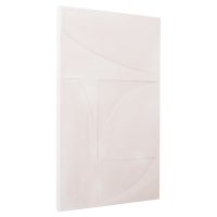 ΠΙΝΑΚΑΣ ΣΕΙΡΑ SANTORINI HM4506 MDF ΣΕ ΥΠΟΛΕΥΚΟ ΧΡΩΜΑ 80x4(πάχος)x120Υεκ.