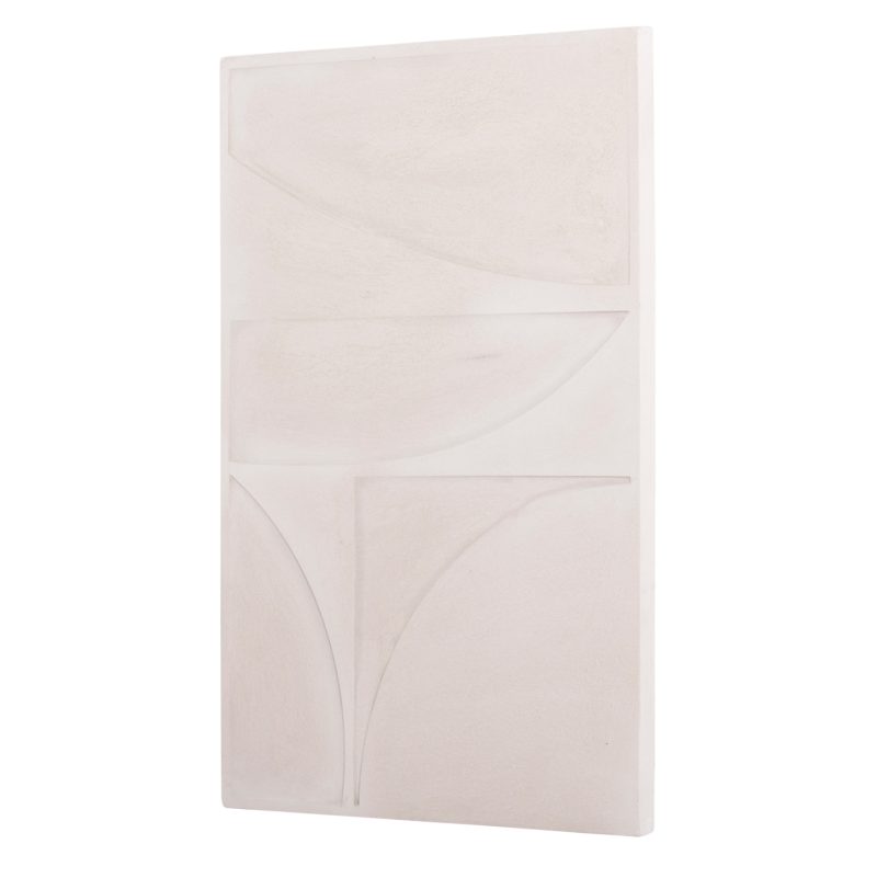 ΠΙΝΑΚΑΣ ΣΕΙΡΑ SANTORINI HM4505 MDF ΣΕ ΥΠΟΛΕΥΚΟ ΧΡΩΜΑ 80x4(πάχος)x120Υεκ.