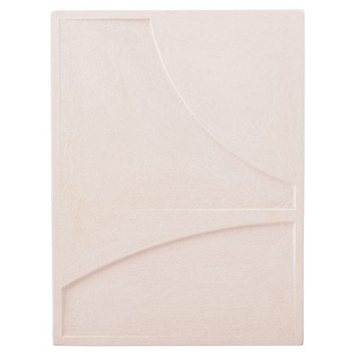 ΠΙΝΑΚΑΣ ΟΡΘΟΓΩΝΙΟΣ ΣΕΙΡΑ SANTORINI HM4509 MDF ΥΠΟΛΕΥΚΟ ΧΡΩΜΑ 60x4(πάχος)x80Υεκ.