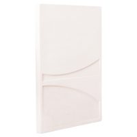 ΠΙΝΑΚΑΣ ΟΡΘΟΓΩΝΙΟΣ ΣΕΙΡΑ SANTORINI HM4510 MDF ΣΕ ΥΠΟΛΕΥΚΟ ΧΡΩΜΑ 60x4(πάχος)x80Υεκ.