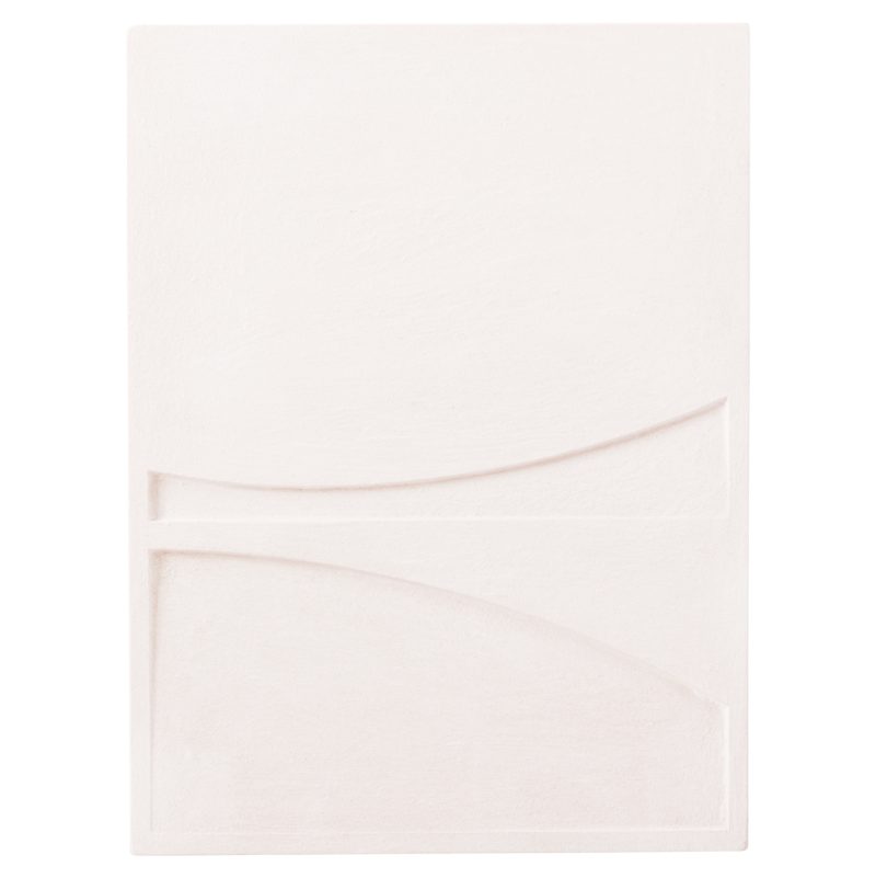 ΠΙΝΑΚΑΣ ΟΡΘΟΓΩΝΙΟΣ ΣΕΙΡΑ SANTORINI HM4510 MDF ΣΕ ΥΠΟΛΕΥΚΟ ΧΡΩΜΑ 60x4(πάχος)x80Υεκ.