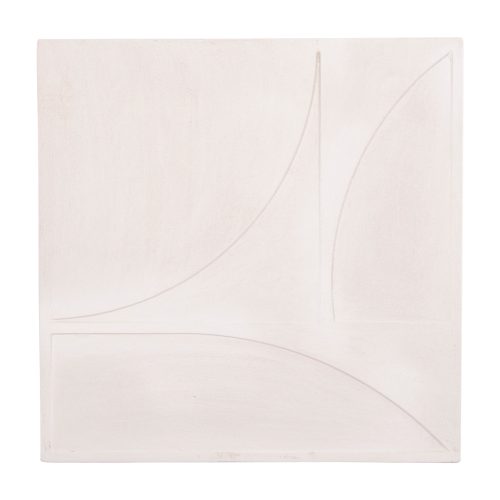 pinakas-tetragonos-fb94507-mdf-se-ypoley ΠΙΝΑΚΑΣ ΤΕΤΡΑΓΩΝΟΣ ΣΕΙΡΑ SANTORINI HM4507 MDF ΣΕ ΥΠΟΛΕΥΚΟ ΧΡΩΜΑ 80x4(πάχος)x80Υεκ.