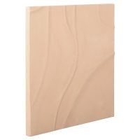 ΠΙΝΑΚΑΣ ΤΕΤΡΑΓΩΝΟΣ ΣΕΙΡΑ SANTORINI HM4520 MDF ΣΕ ΜΠΕΖ ΧΡΩΜΑ 80x4(πάχος)x80Υεκ.