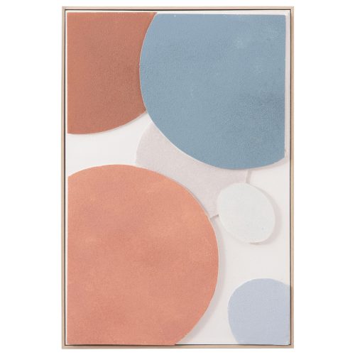 pinakas-toichoy-3d-fb9454302-me-korniza- ΠΙΝΑΚΑΣ ΤΟΙΧΟΥ 3D FLUO HM4543.02 ΜΕ ΚΟΡΝΙΖΑ ΜΠΕΖ-ΧΕΙΡΟΠΟΙΗΤΑ ΣΧΕΔΙΑ 60x4,5Χ90Υεκ.