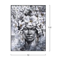 ΠΙΝΑΚΑΣ TOIXOY MARIP HM4545 ΚΟΡΝΙΖΑ ΜΑΥΡΗ-ΚΑΜΒΑΣ ΕΚΤΥΠΩΣΗ 92x4,5x122Υεκ