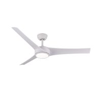 Ανεμιστήρας Οροφής PRCF-80674 Primo DC 52'' 132εκ. Με Τηλεχειριστήριο 1Φως LED 3Φτερά Λευκός