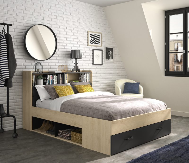 Sabia κρεβάτι διπλό με αποθηκευτικούς χώρους Sabia κρεβάτι διπλό με αποθηκευτικούς χώρους