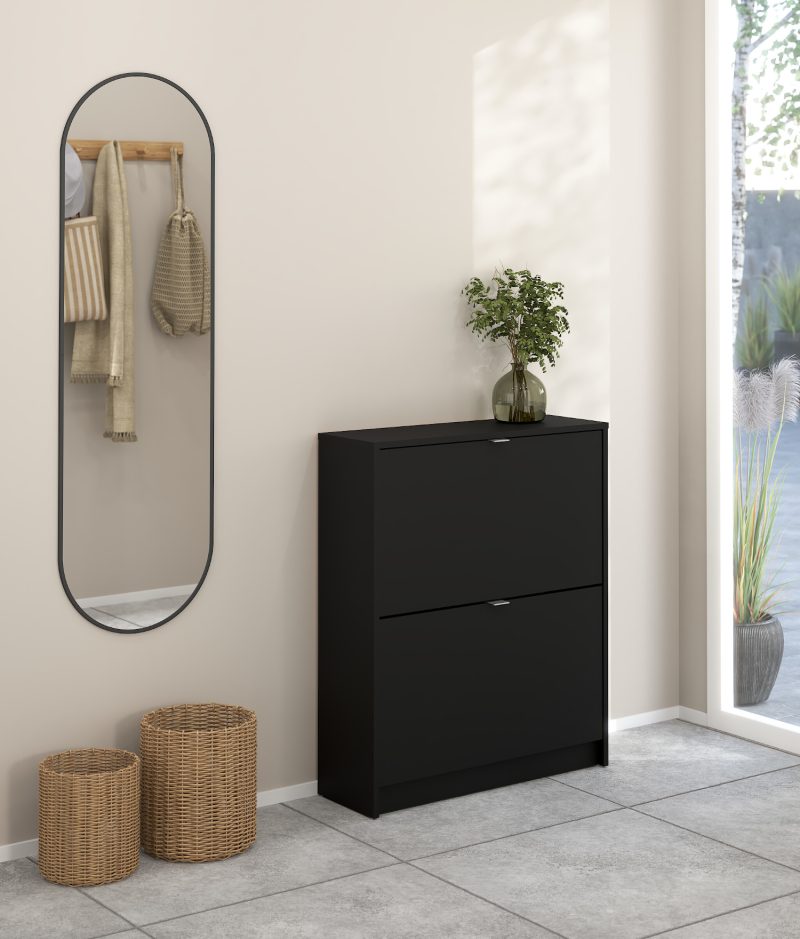 Shoes παπουτσοθήκη με 2 πτυσσόμενες πόρτες ( έως 12 ζευγάρια παπούτσια )  70