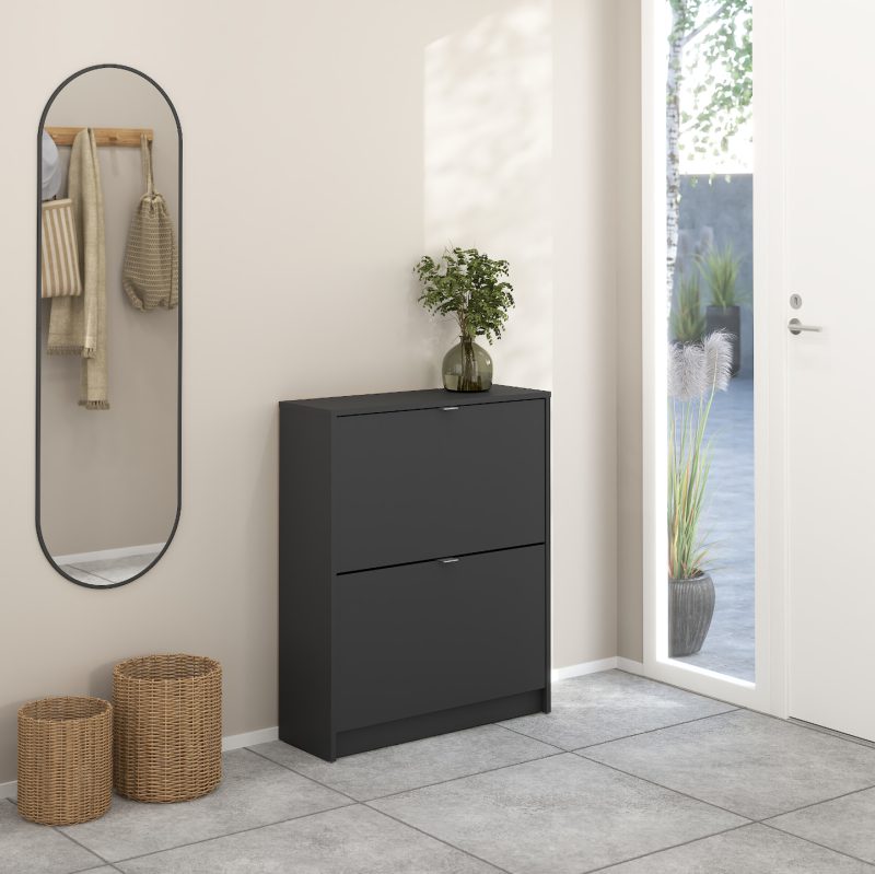 Shoes παπουτσοθήκη με 2 πτυσσόμενες πόρτες ( έως 12 ζευγάρια παπούτσια )  70