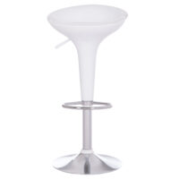 ΣΚΑΜΠΟ ΜΠΑΡ ΠΕΡΙΣΤΡΕΦΟΜΕΝΟ DAISY HM200.22 ABS ΣΕ ΛΕΥΚΟ--ΑΝΑΡΤΗΣΗ 44x38x85Υεκ. 2τμχ