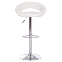 ΣΚΑΜΠΟ ΜΠΑΡ ΠΕΡΙΣΤΡΕΦΟΜΕΝΟ REA HM203.22 ΜΕ ΑΜΟΡΤΙΣΕΡ-ΛΕΥΚΟ PU 54x47x96Υεκ. 2τμχ