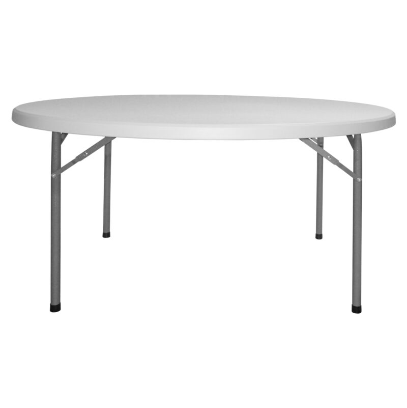 trapezi-catering-synedrioy-stroggylo-fb9-1 ΤΡΑΠΕΖΙ CATERING-ΣΥΝΕΔΡΙΟΥ ΣΤΡΟΓΓΥΛΟ HM5062 Φ122Χ74εκ ΠΤΥΣΣΟΜΕΝΟ