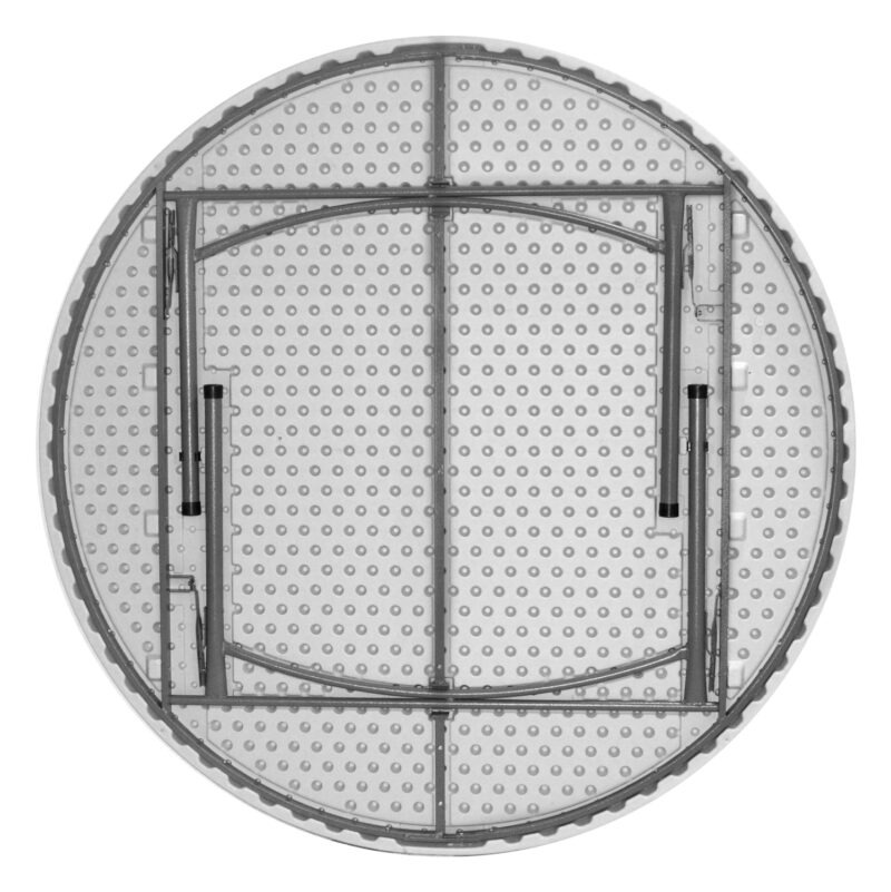 trapezi-catering-synedrioy-stroggylo-fb9-2 ΤΡΑΠΕΖΙ CATERING-ΣΥΝΕΔΡΙΟΥ ΣΤΡΟΓΓΥΛΟ HM5062 Φ122Χ74εκ ΠΤΥΣΣΟΜΕΝΟ