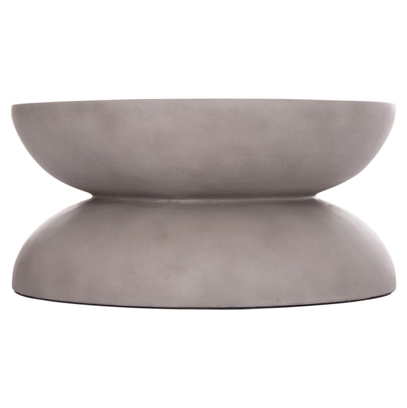 ΤΡΑΠΕΖΙ ΣΑΛΟΝΙΟΥ ANNA HM18158.03 FIBER CEMENT ΣΕ ΓΚΡΙ--Φ92x44.5Υεκ