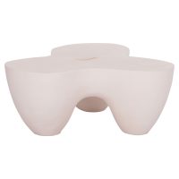 ΤΡΑΠΕΖΙ ΣΑΛΟΝΙΟΥ SALLEN HM18161.02 FIBER CEMENT ΣΕ ΛΕΥΚΟ--108x94x38,5Υεκ.