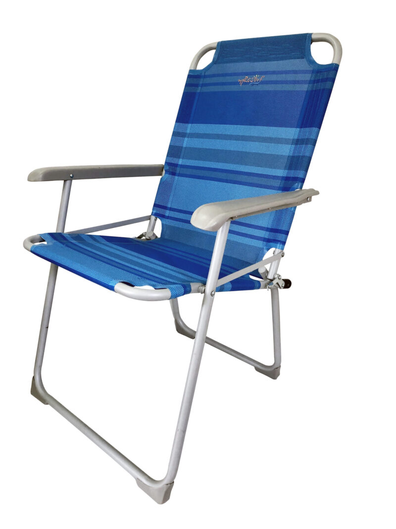 myResort ΚΑΡΕΚΛΑ ΜΕΤΑΛΛΙΚΗ  ΒΕΡΑΝΤΑΣ-ΚΗΠΟΥ ΕΝΙΣΧΥΜΕΝΗ ΡΙΓΕ  ΜΠΛΕ ΜΕ ΜΠΡΑΤΣΑ ΤΕΧΤ