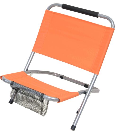 1914 ΚΑΡΕΚΛΑ ΠΑΡΑΛΙΑΣ ΜΕΤΑΛΛΙΚΗ ΠΟΡΤΟΚΑΛΙ POLYESTER 600D