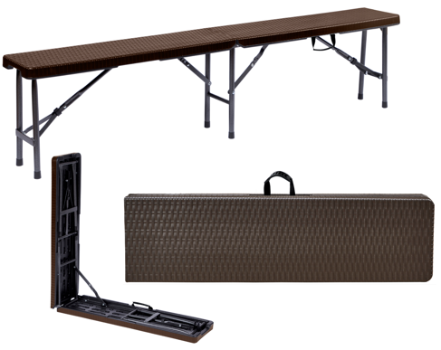 ΠΑΓΚΑΚΙ CATERING ΒΑΛΙΤΣΑ ΠΤΥΣΣΟΜΕΝΟ ΜΕ ΣΧΕΔΙΟ RATTAN