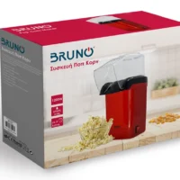 BRUNO συσκευή παρασκευής ποπ-κορν BRN-0085, 1200W, κόκκινη