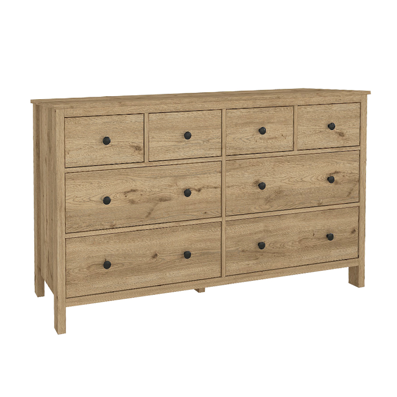 GP042-02233-4 Συρταριέρα - Μπουφές Sabina Megapap χρώμα sepet oak 160x50x96εκ.