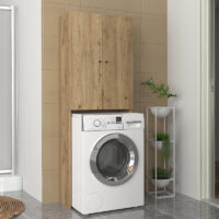 GP042-02542-2 Έπιπλο πλυντηρίου Romme Megapap χρώμα sepet oak 65x27,1x180εκ.